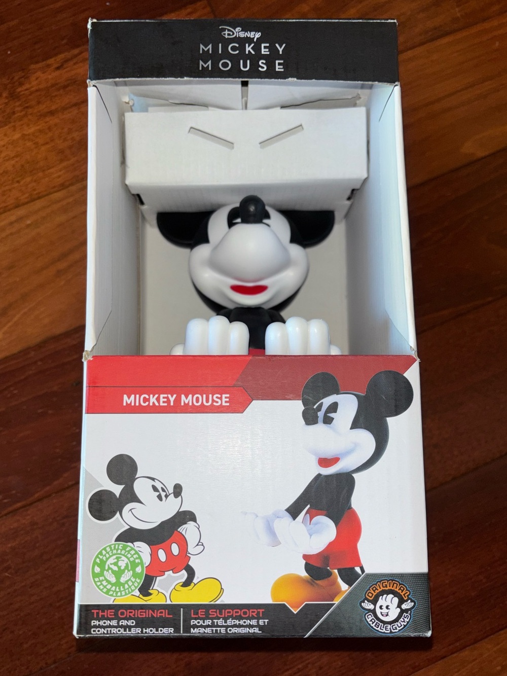 Disney Mickey Mouse  Phone & Control Holder - Black, White, Red